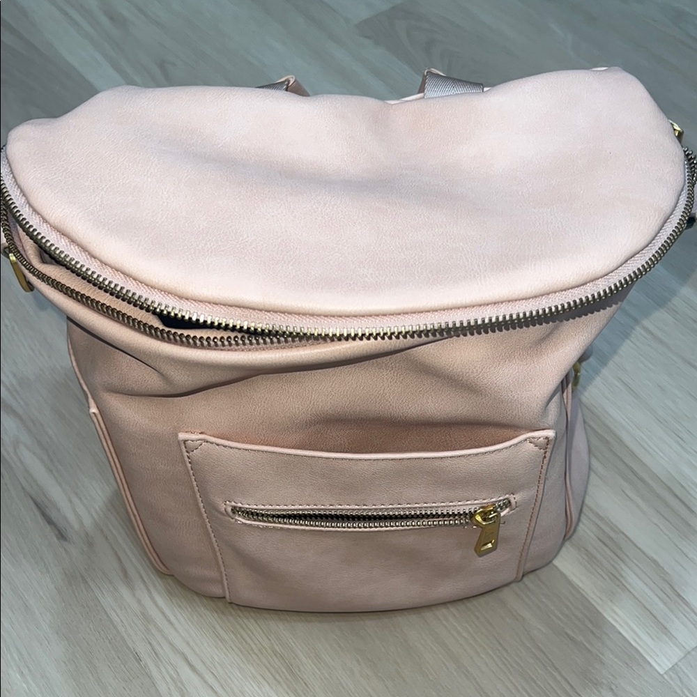 Fawn Design Mini Diaper Bag in Warm Blush